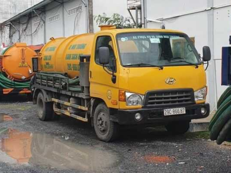 Hút bể phốt tại Kim Động