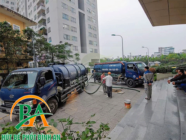 Dịch vụ vệ sinh bể phốt tại Phúc Thọ