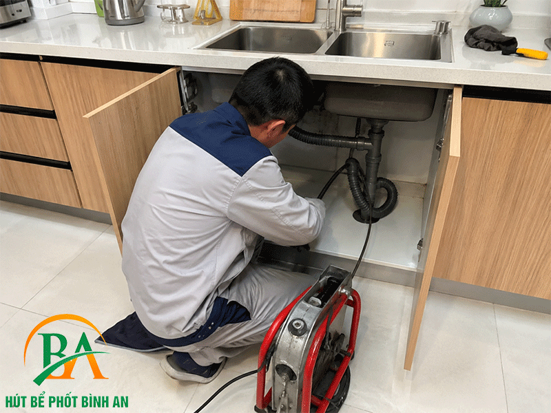 Thông tắc chậu rửa bát tại Tây Hồ cho gia đình, chung cư và nhà phố – Bình An