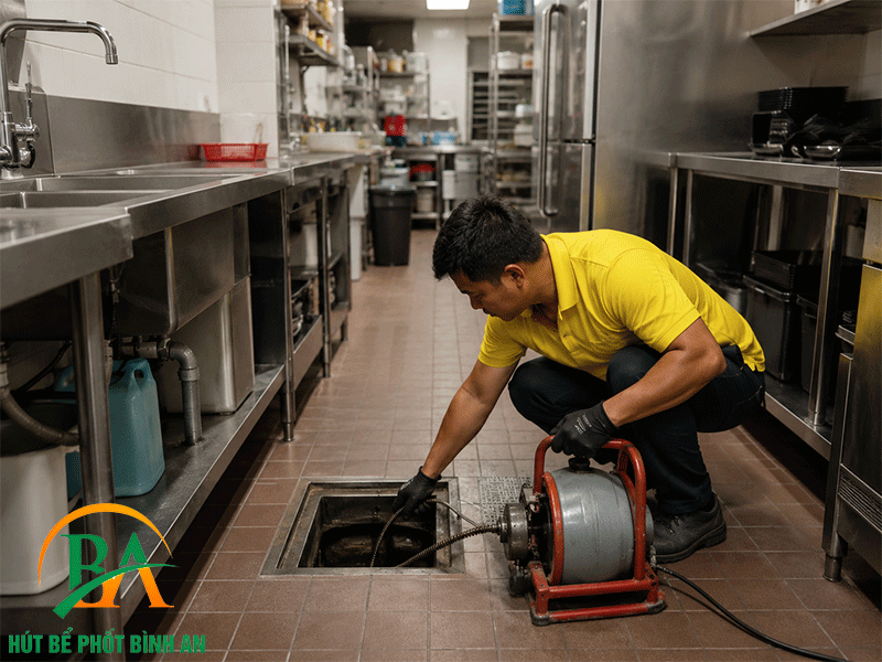 Thông tắc chậu rửa bát tại Thanh Trì xử lý đúng nguyên nhân, hạn chế tái tắc – Bình An
