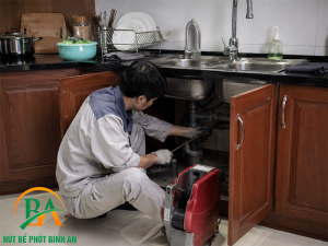 Thông tắc chậu rửa bát tại Từ Liêm chuyên xử lý dầu mỡ, thức ăn thừa – Bình An